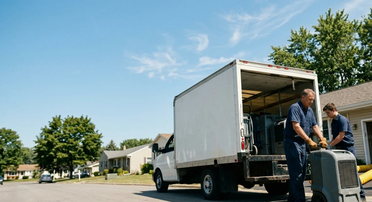 Water Damage Cleanup in Janesville, WI near me